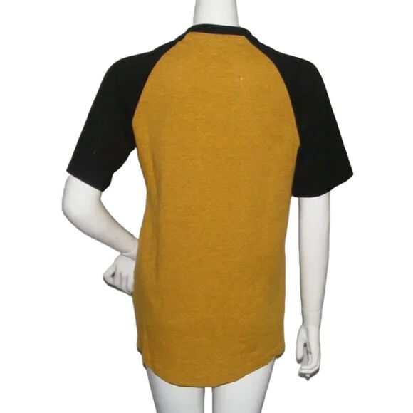 MILWAUKEE BREWERS Tee, M, Blue/Yellow, Logo, Cooperstown collection, Baseball - Picture 6 of 12